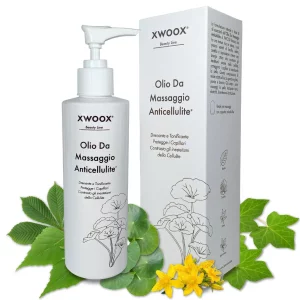 olio massaggio anticellulite di XWOOX